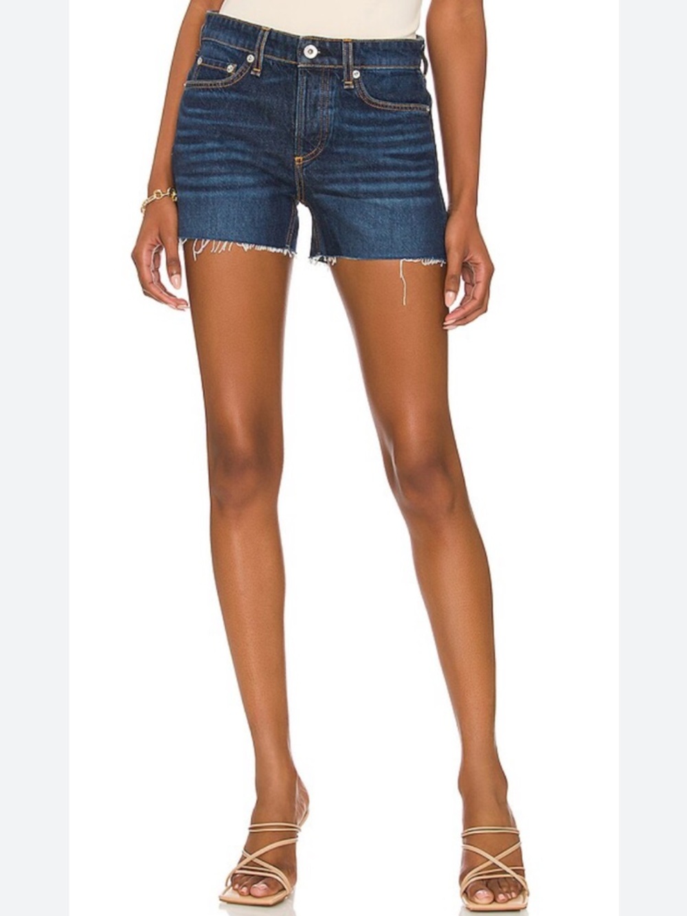 NWT Rag & Bone Dre Low-Rise Short in Cambria Wash Size 28 $165
